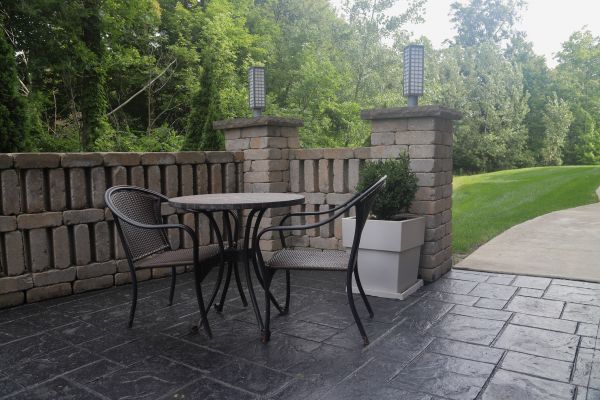 Cost of Concrete Patio Stamping in Evans