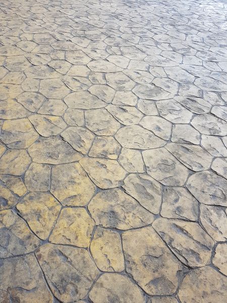 Stamped Concrete Paving in Evans