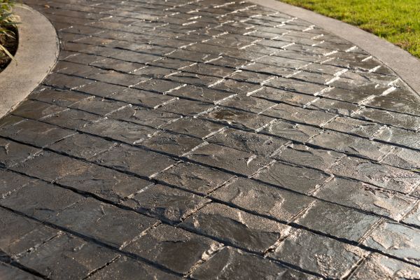 Cost of Imprinted Concrete Service in Evans