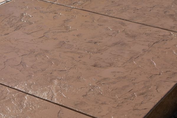 Concrete Patio Staining in Evans