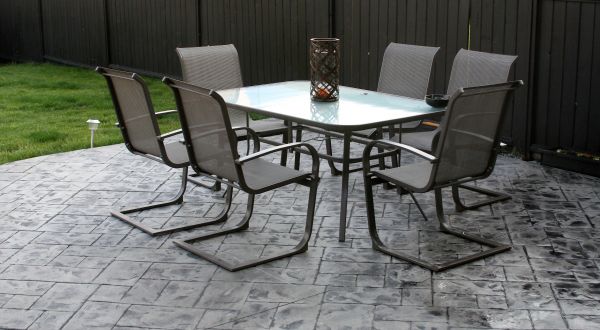 Cost of Porch Stamping in Evans