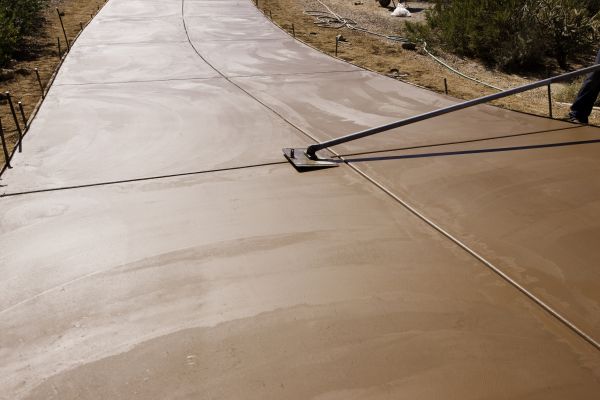Outdoor Concrete Staining in Evans
